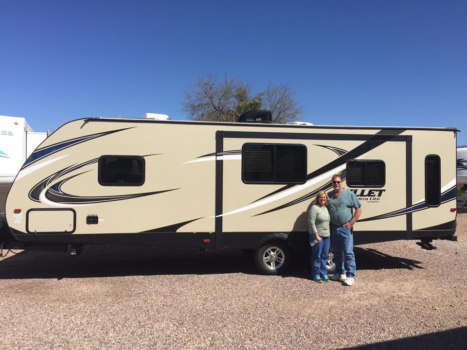 Nelson RV used travel trailer Tucson Arizona